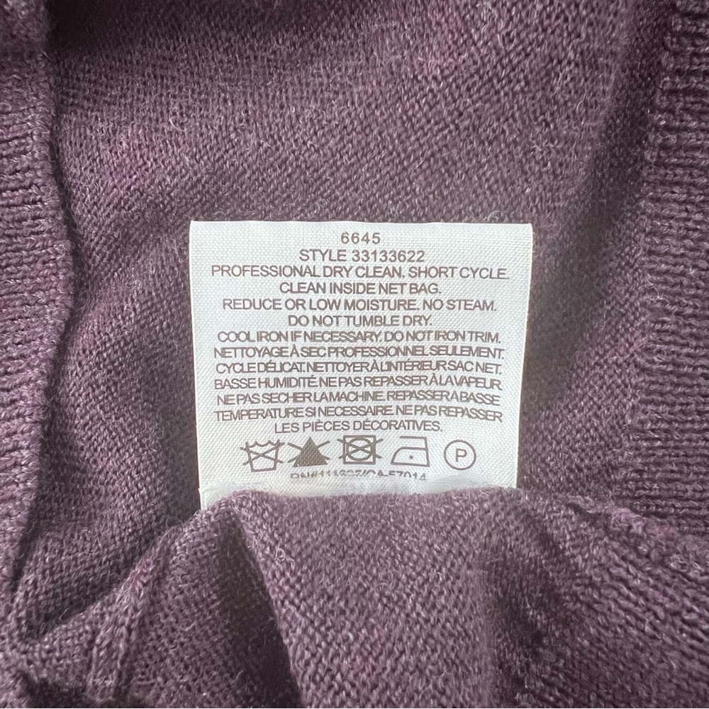 Tory Burch Abitha Sweaterβ Metrino Wool and Silk Size XS - Picture 13 of 15